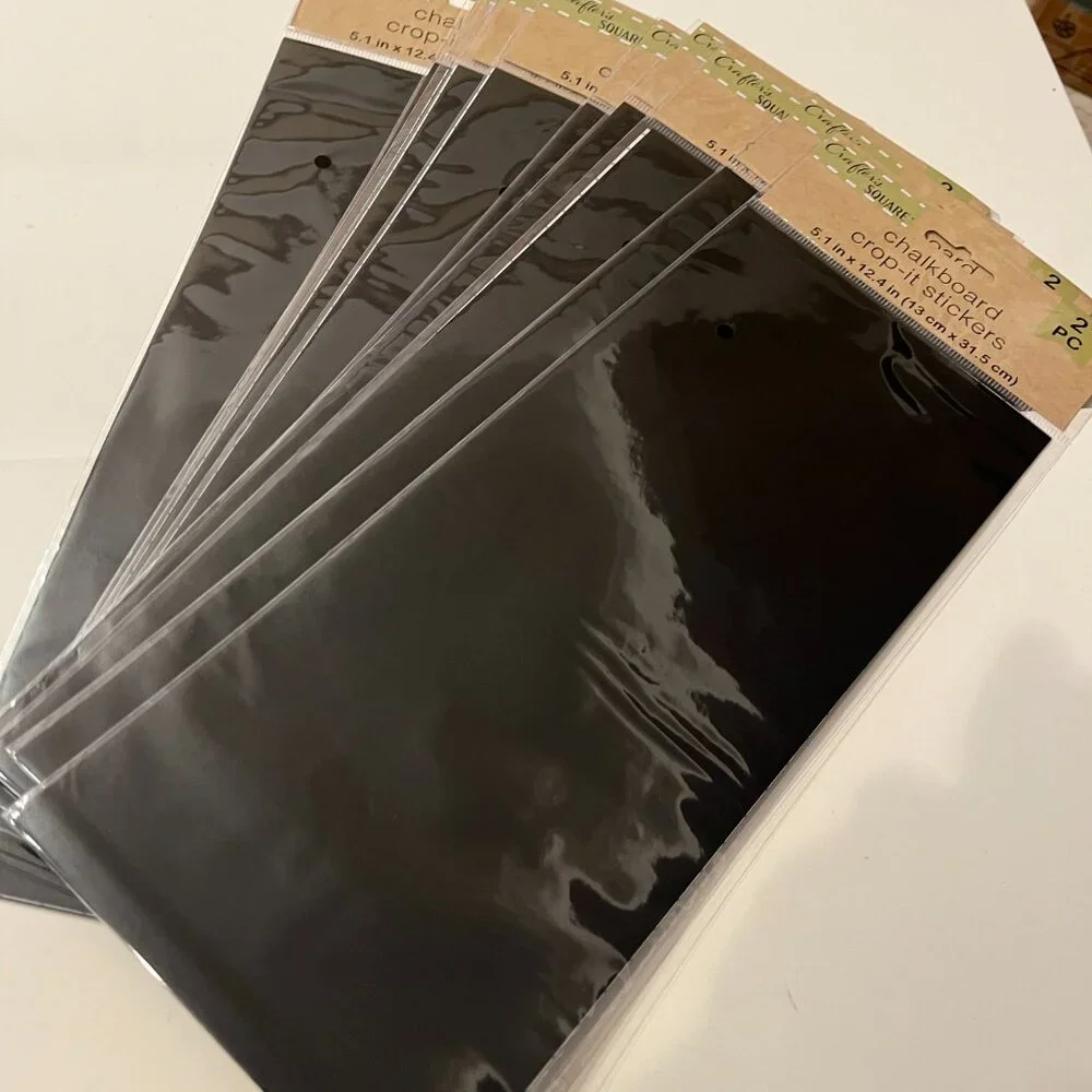 Chalkboard Sheet Stickers (10 packs of 2 sheets Great 4 Teachers NEW -off supp/x